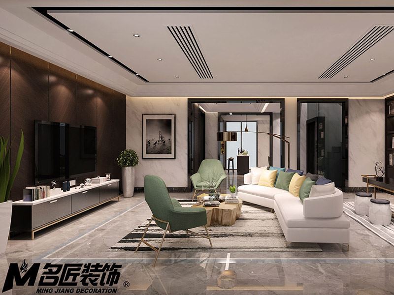 常州市四季新城南苑歐式風(fēng)格別墅裝修案例